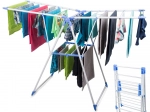 Sèche-linge à deux niveaux, grand, pliant