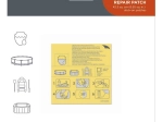 Kit de réparation de patches pour piscine Bestway