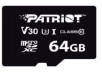Carte MicroSDHC 64GB Patriot Viper VX V30