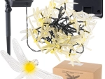 Lumières décoratives solaires avec libellules