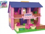 Maison de poupée en plastique 37 cm Play House avec accessoires