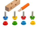 Lucy & Leo vis et écrous – set de jeu Montessori