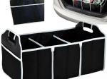 Organisateur de coffre de voiture avec 3 compartiments