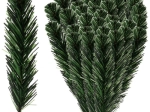 Lot de petites branches d’épicéa artificiel 21 cm – 40 pcs Ruhhy