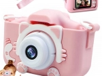 Appareil photo numérique pour enfants en forme de chat