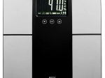 Balance personnelle analytique RUHHY avec écran LCD, mesure de l’IMC, 10 profils, capacité de charge 225 kg