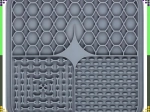 Tapis à lécher en silicone pour chiens et chats, antistress, ralentisseur, gris 20 × 20 cm