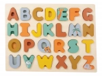 Puzzle alphabet à encastrer en bois Safari small foot