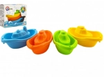 Jouets de bain colorés pour enfants - petits bateaux en plastique