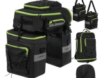 Ensemble cycliste étanche TRIZAND 65 l – sacoches arrière et sac à dos 3-en-1