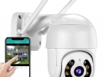 Caméra WiFi extérieure intelligente Full HD avec zoom optique