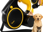 Laisse automatique pour chien avec lampe LED PURLOV 5 m