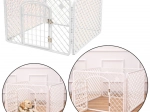 Cage Pliable Pour Chiens Et Chats Avec Portes Sécurisées, 90 cm x 60 cm x 60 cm