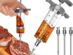 Injecteur de marinade pour viande Ruhhy 50 ml avec 3 aiguilles