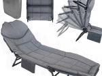 Chaise Longue Pliante Canada avec Matelas Doux