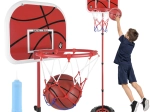 Panier de basket enfant réglable avec support jusqu’à 170 cm ISO TRADE