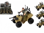 Quad avec soldat en roue libre