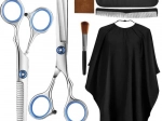 Set de coiffure 7 pièces avec ciseaux et étui