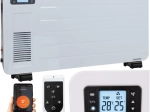 Radiateur convecteur électrique KAMINER ZIFLO 2300 W avec Wi‑Fi et télécommande – blanc