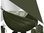 Hamac de randonnée avec moustiquaire et bâche 260x140 cm