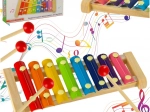 Xylophones colorés en bois pour enfants