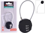 Cadenas à câble à code pour bagages