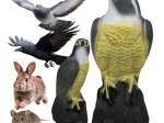 Répulsif oiseaux faucon – maquette réaliste pour balcon, jardin et vergers