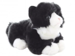 Chat en peluche avec son 23 cm