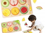Fruits en bois à découper Montessori 23 pièces