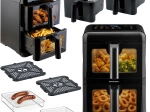 Friteuse à air chaud Berdsen à deux compartiments 11,6 l