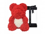 Ourson en roses 40 cm – cadeau de Saint-Valentin