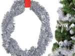 Guirlande lametta argentée de Noël 2 m