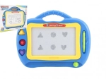 Tablette à dessin magnétique pour enfants, en plastique, 2 couleurs