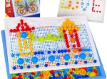 Puzzle mosaïque de petits « champignons » avec mallette