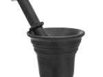 Mortier en fonte avec pilon