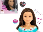 Tête à coiffer Mia pour coiffure et maquillage