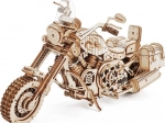 RoboTime Maquette mécanique 3D en bois – moto cruiser