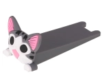 Butée de porte en silicone en forme de chat