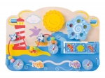 Bigjigs Baby planche motrice en bois mer