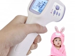 Thermomètre infrarouge sans contact 2 en 1 pour enfants et adultes