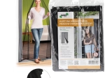 Moustiquaire magnétique pour porte, noire, 80/90/100 × 200/210 cm