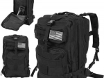 Sac à dos militaire tactique 38L noir