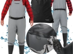 Cuissardes de pêche TRIZAND avec bottes (waders) taille 43