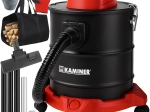 Aspirateur à cendres Kaminer ignifugé sans sac 20 l avec fonction souffleur