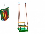 Balançoire en plastique avec barrière 35 × 34 cm, capacité 40 kg