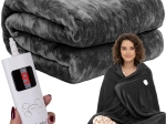 Couverture chauffante électrique et tapis chauffant Ruhhy 180 × 130 cm avec commande - 1 pièce
