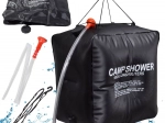 Douche de camping solaire 40 L avec kit de tuyaux
