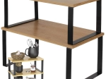Étagères de cuisine en bambou pour épices Ruhhy – 2 pcs