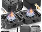 Réchaud à gaz de camping SPARK500 double