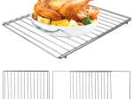 Grille de four métallique réglable 35–60 × 32 cm